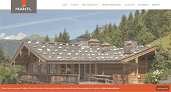 Desktop Screenshot of mantl-baumanagement.at